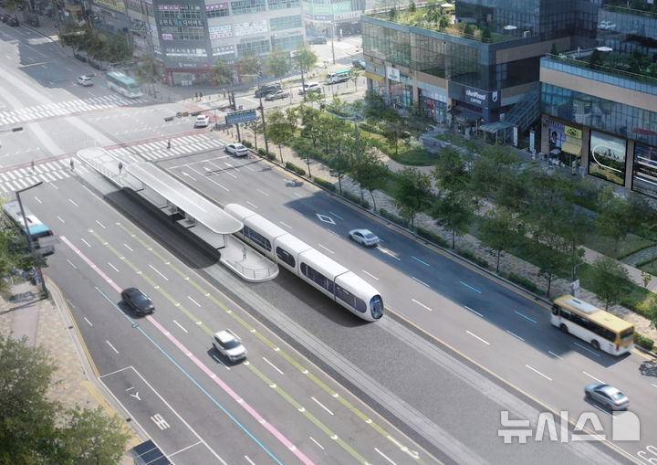 [화성=뉴시스]동탄트램 콘셉트 디자인.(사진=화성시 제공)2025.04.02.photo@newsis.com