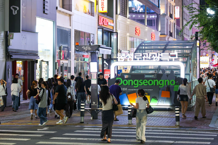 [대구=뉴시스] 대구시 중구는 문화체육관광부가 주관한 '2025 관광특구 활성화 지원 공모사업'에 최종 선정됐다. (사진=대구시 중구 제공) 2025.04.02. photo@newsis.com *재판매 및 DB 금지