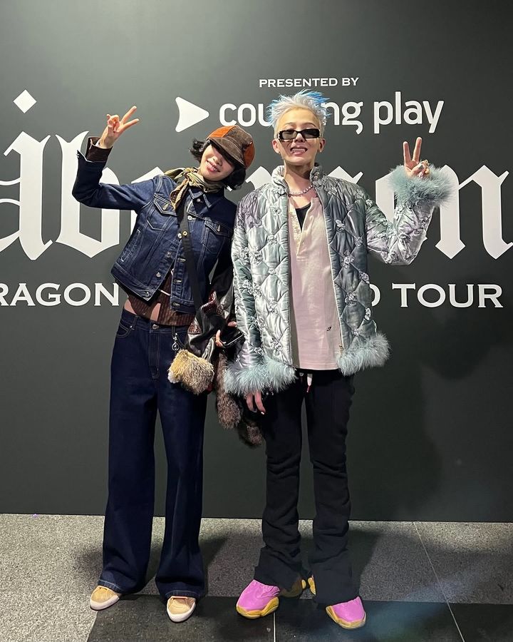 [서울=뉴시스] 나나(왼쪽), 지드래곤. (사진=나나 인스타그램 캡처) 2025.04.03. photo@newsis.com *재판매 및 DB 금지