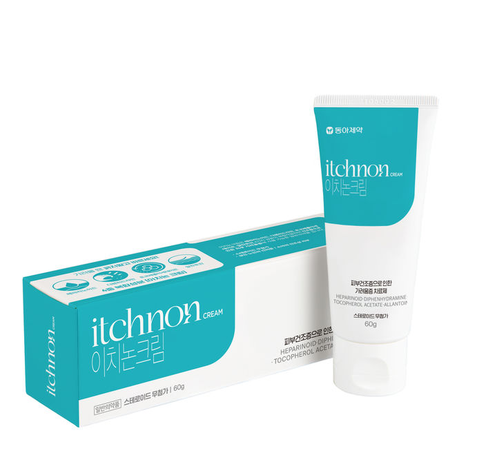 [서울=뉴시스] 동아제약 피부건조증 치료제 '이치논 크림' (사진=동아제약 제공) 2025.04.05. photo@newsis.com *재판매 및 DB 금지
