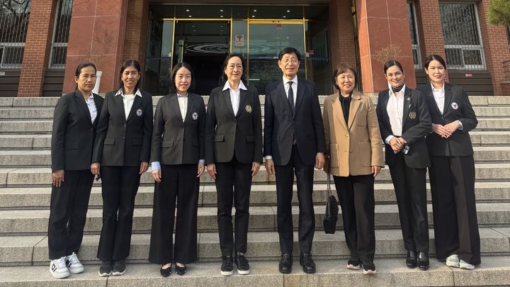 [대구=뉴시스] 계명문화대, 태국 SBAC.NBU와 학생교류 확대 논의 (사진=계명문화대 제공) photo@newsis.com *재판매 및 DB 금지