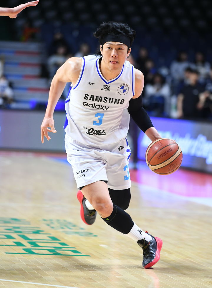 [서울=뉴시스] 프로농구 서울 삼성의 이정현. (사진=KBL 제공) *재판매 및 DB 금지