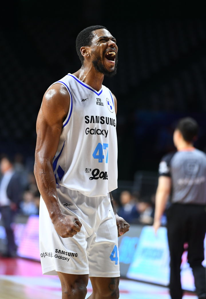 [서울=뉴시스] 프로농구 서울 삼성의 글렌 로빈슨. (사진=KBL 제공) *재판매 및 DB 금지