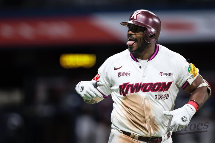 [서울=뉴시스] 프로야구 키움 히어로즈의 야시엘 푸이그. (사진 = 키움 히어로즈 제공) *재판매 및 DB 금지