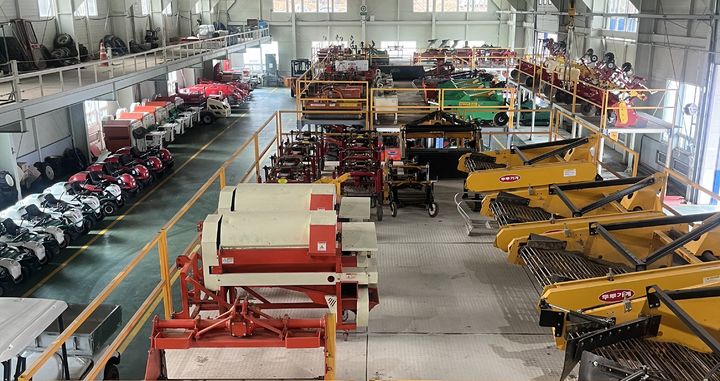  [안동=뉴시스] 안동시 농기계임대사업소에 비치된 농기계. 2025.04.05. (사진=안동시 제공) photo@newsis.com&nbsp; *재판매 및 DB 금지