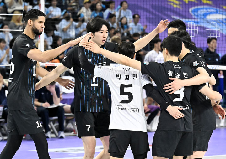 남자배구 현대캐피탈. 2025.04.05. (사진=한국베구연맹 제공) *재판매 및 DB 금지