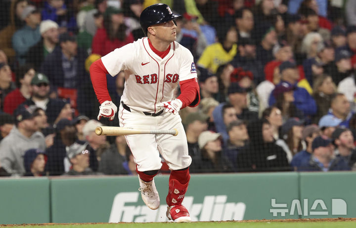 [보스턴=AP/뉴시스] 메이저리그 보스턴 레드삭스의 알렉스 브레그먼. 2025.04.07