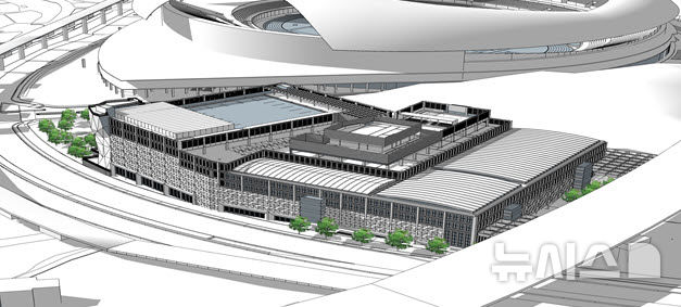 [용인=뉴시스]반다비체육센터 예상 조감도(사진=용인시 제공)2025.04.07 photo@newsis.com
