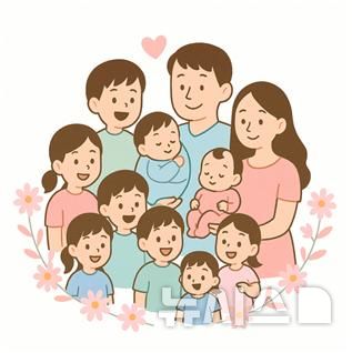 장흥 다둥이 가정 일곱째 탄생…전남지사, 축하 서한