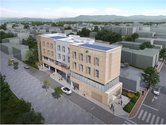 [상주=뉴시스] 언제나 다온센터 조감도. (사진=상주시 제공) 2025.04.08 photo@newsis.com *재판매 및 DB 금지