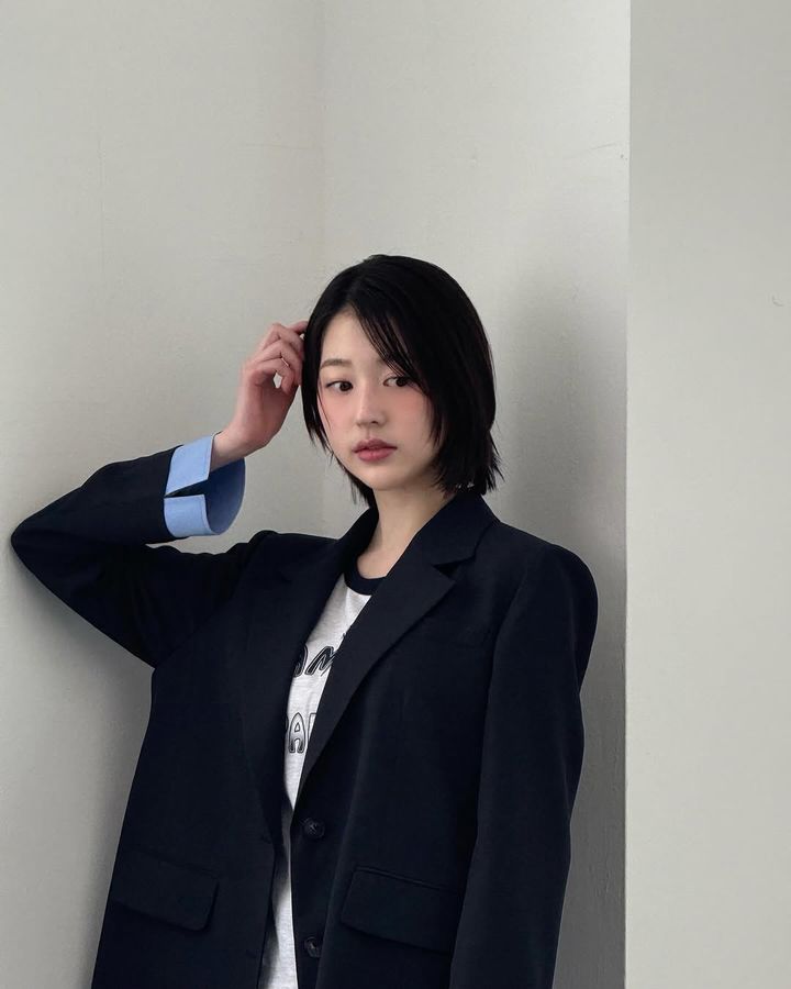 '장원영 언니' 장다아, 단발병 부르는 상큼 미모