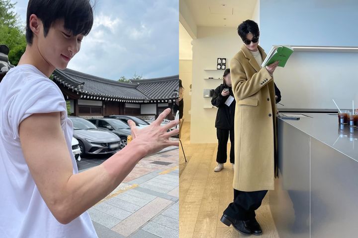 [서울=뉴시스] 변우석. (사진=인스타그램 캡처) 2025.04.09. photo@newsis.com *재판매 및 DB 금지