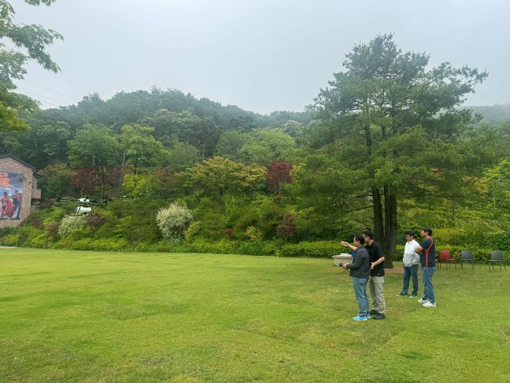 드론 교육. (사진=가평군 제공) photo@newsis.com *재판매 및 DB 금지