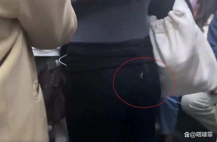 [서울=뉴시스] 중국 지하철에서 한 남성이 여성 승객을 상대로 음란 행위를 하는 사건이 발생했다. 사진은 피해를 입은 여성. (사진=바이두_ 2025.04.09. *재판매 및 DB 금지