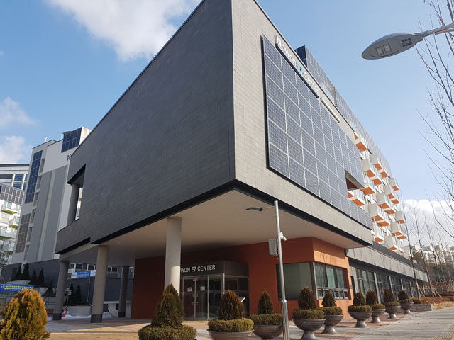 [서울=뉴시스] 노원EZ센터(에너지제로) 전경. 2025.04.09. (사진=노원구 제공) *재판매 및 DB 금지