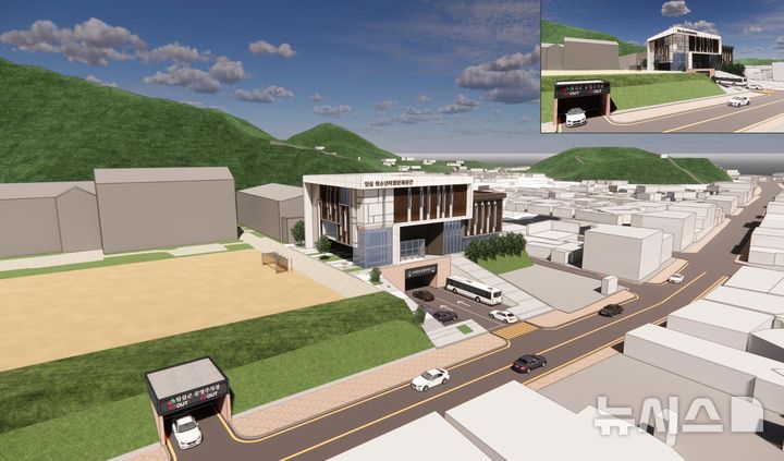 [전주=뉴시스]윤난슬 기자 = 전북특별자치도교육청은 2025년 1차 교육부 학교복합시설 공모사업에 '임실 학교복합시설'이 선정됐다고 9일 밝혔다. 사진은 조감도.(사진=전북교육청 제공)