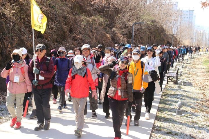 신바람 원주전통시장 걷기대회 모습. *재판매 및 DB 금지