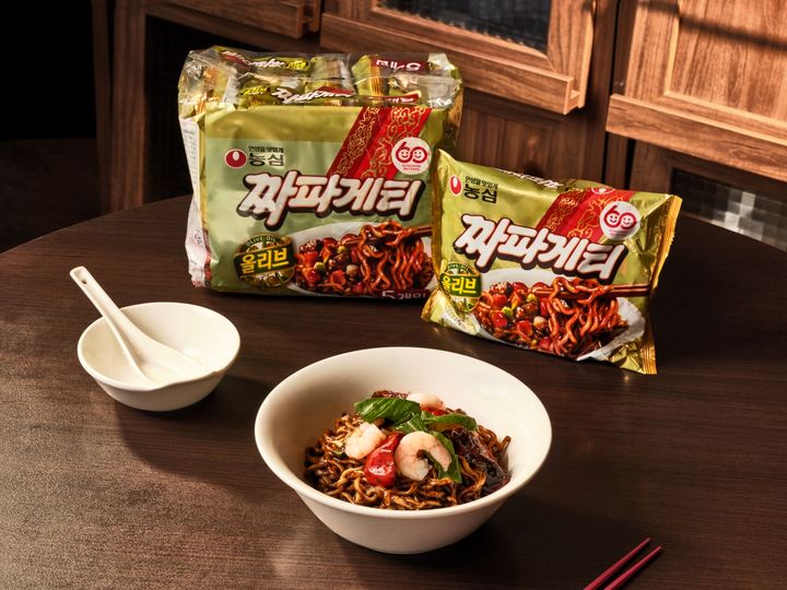 농심 농심면가60 2분기 대표 다이닝 '조광201'의 '치폴레 냉짜파게티' 메뉴(사진=농심 제공) *재판매 및 DB 금지