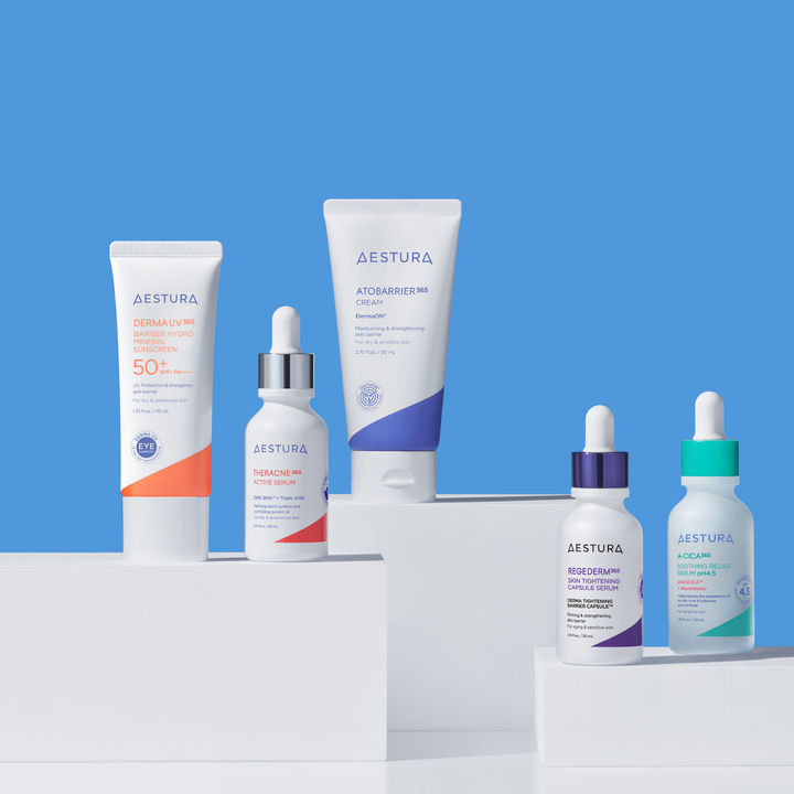 [서울=뉴시스] 아모레퍼시픽의 정통 더마 브랜드 에스트라(AESTURA)가 글로벌 데이터 분석 기업 유로모니터 인터내셔널 집계 결과, '대한민국 판매 1위 더마코스메틱 페이셜케어 브랜드'에 선정됐다고 10일 밝혔다. (사진=아모레퍼시픽 제공) *재판매 및 DB 금지