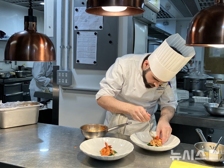 [서울=뉴시스]주영한국문화원이 주최한 '한식정찬주간' 행사 (사진=문체부 제공)