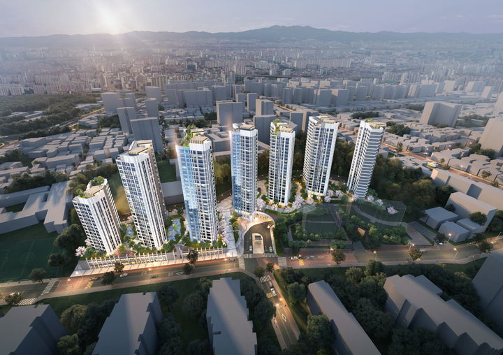 [서울=뉴시스] 도곡우성아파트 조감도. 2025.04.10. (사진=강남구 제공) *재판매 및 DB 금지