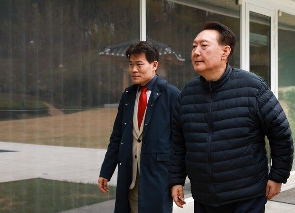 전한길씨, 윤석열 전 대통령 (사진=전한길뉴스) *재판매 및 DB 금지