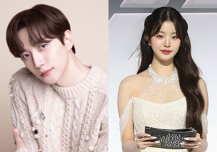 [서울=뉴시스]이준호(왼쪽), 장원영. (사진=JYP엔터테인먼트, AAA 조직위원회 제공) 2025.04.10. photo@newsis.com&nbsp;&nbsp; *재판매 및 DB 금지