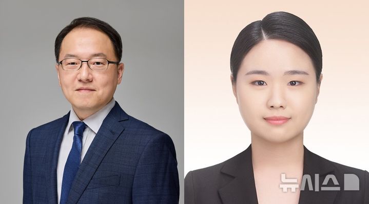 포스텍 연구진 이형주 교수(왼쪽)와 통합과정 김나래씨.(사진=포스텍 제공)