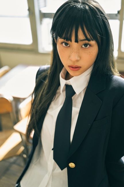 [서울=뉴시스] 걸그룹 'VVS' 멤버 리원. (사진=MZMC 제공) 2025.04.10 photo@newsis.com *재판매 및 DB 금지