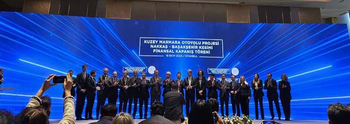 [서울=뉴시스] 지난해 10월18일 튀르키예 이스탄불에서 열린 '나카스-바삭세히르 고속도로 투자사업' 금융약정식의 모습. 2025.04.11. (사진=도로공사 제공) photo@newsis.com *재판매 및 DB 금지