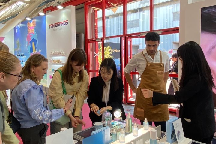 숭실대 GTEP사업단이 세계 최대 뷰티 박람회 '코스모프로프 월드와이드 볼로냐 2025(Cosmoprof Worldwide Bologna 2025)'에 참가했다. (사진=숭실대 제공) *재판매 및 DB 금지