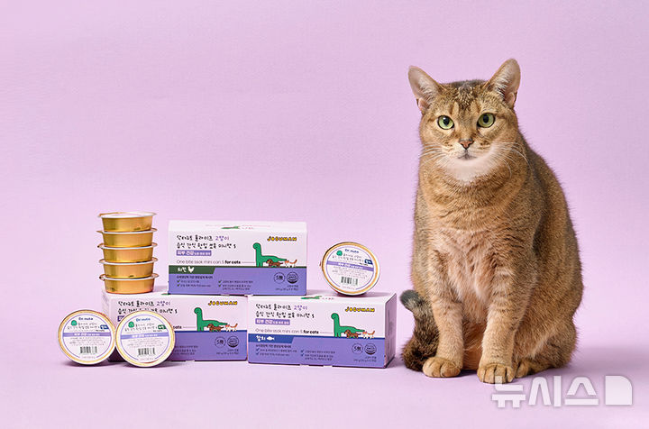 [펫과함께] 반려묘에 닭고기·참치 원물 가득 '영양 간식' 선사