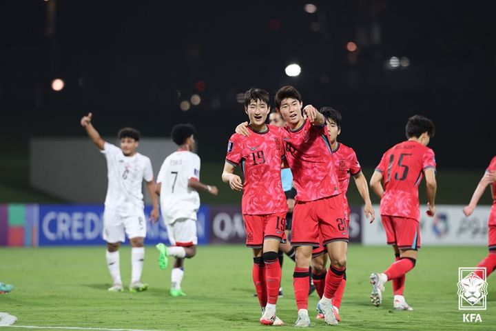 [서울=뉴시스] 한국 남자 17세 이하(U-17) 축구 대표팀의 김은성. (사진=대한축구협회 제공) *재판매 및 DB 금지