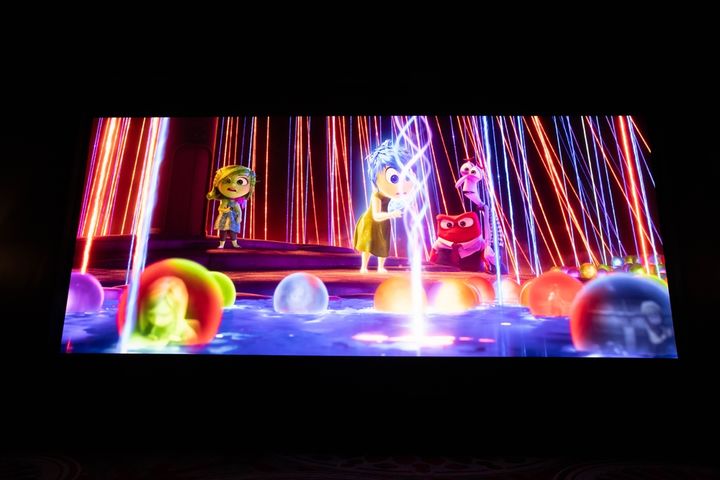 [서울=뉴시스]삼성 '오닉스'로 상영된 픽사(Pixar)의 애니메이션 작품 '인사이드 아웃 2'. (사진 = 삼성전자 뉴스룸) 2025.04.11. photo@newsis.com *재판매 및 DB 금지