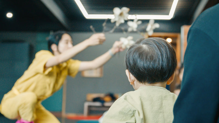 2025 더 어린 관객을 위한 극장 영유아 참여 시연 모습. (사진=국립극단 제공) *재판매 및 DB 금지