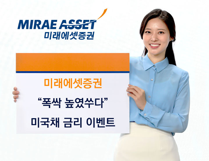 미래에셋증권, 미국채 금리 '폭싹 높였수다' 이벤트 