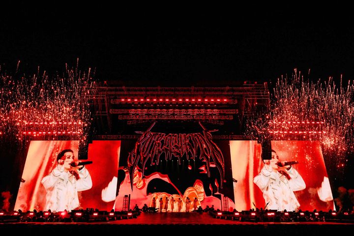 [서울=뉴시스] 그룹 '스트레이 키즈'가 9일(현지시간) 페루 리마 에스타디오 산 마르코스에서 단독 콘서트를 열었다고 소속사 JYP엔터테인먼트가 11일 밝혔다. (사진=JYP엔터테인먼트 제공) 2025.04.11 photo@newsis.com&nbsp; *재판매 및 DB 금지