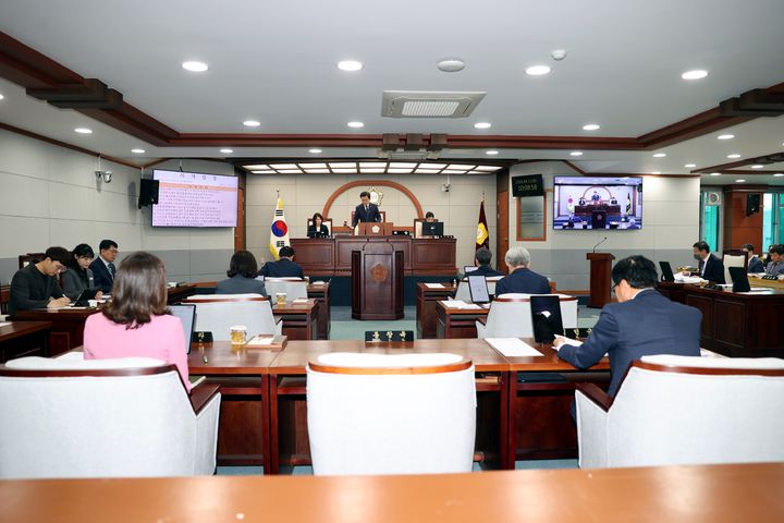 전북 진안군의회는 제299회 진안군의회 임시회를 마무리했다고 11일 밝혔다. *재판매 및 DB 금지