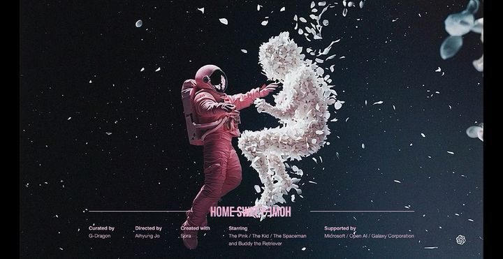 [서울=뉴시스] 지드래곤 AI '홈 스위트 홈' 뮤직비디오. (사진 = 갤럭시 코퍼레이션 제공) 2025.04.11. photo@newsis.com. *재판매 및 DB 금지
