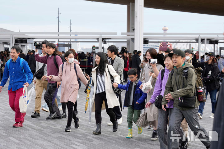 '한국인 많이 찾는' 日 오사카, 27년 만에 1월 황사 관찰