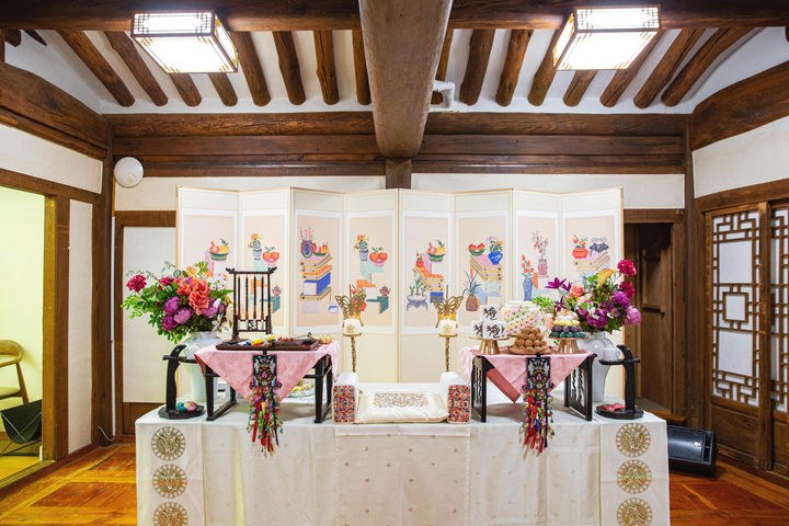 [서울=뉴시스] 한국의집 돌잔치 (사진=국가유산진흥원 제공) 202504.14. photo@newsis.com *재판매 및 DB 금지