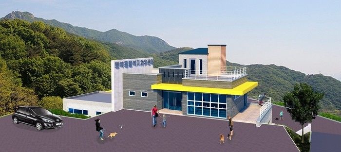 경산시 행복동물복지 치유센터 조감도 (사진=경산시 제공) *재판매 및 DB 금지