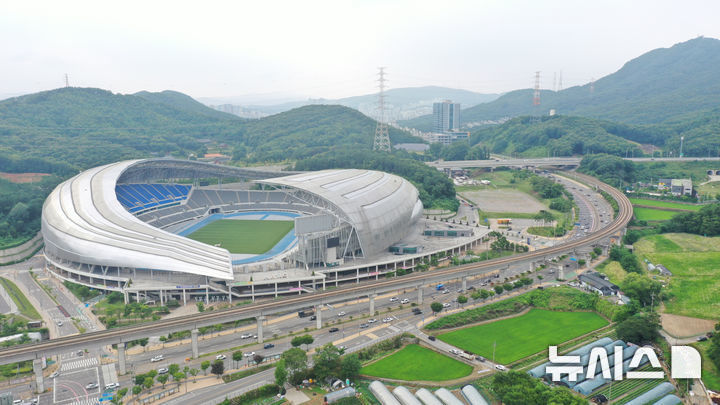 [용인=뉴시스]용인 미르스타디움 전경(사진=뉴시스DB) photo@newsis.com