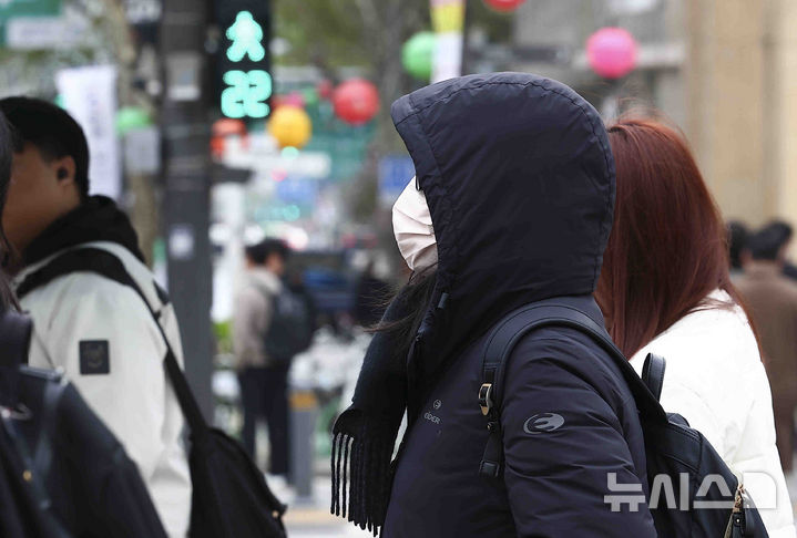 울산, 최저 영하 5도…"강풍에 체감온도 더 낮아 추워요"