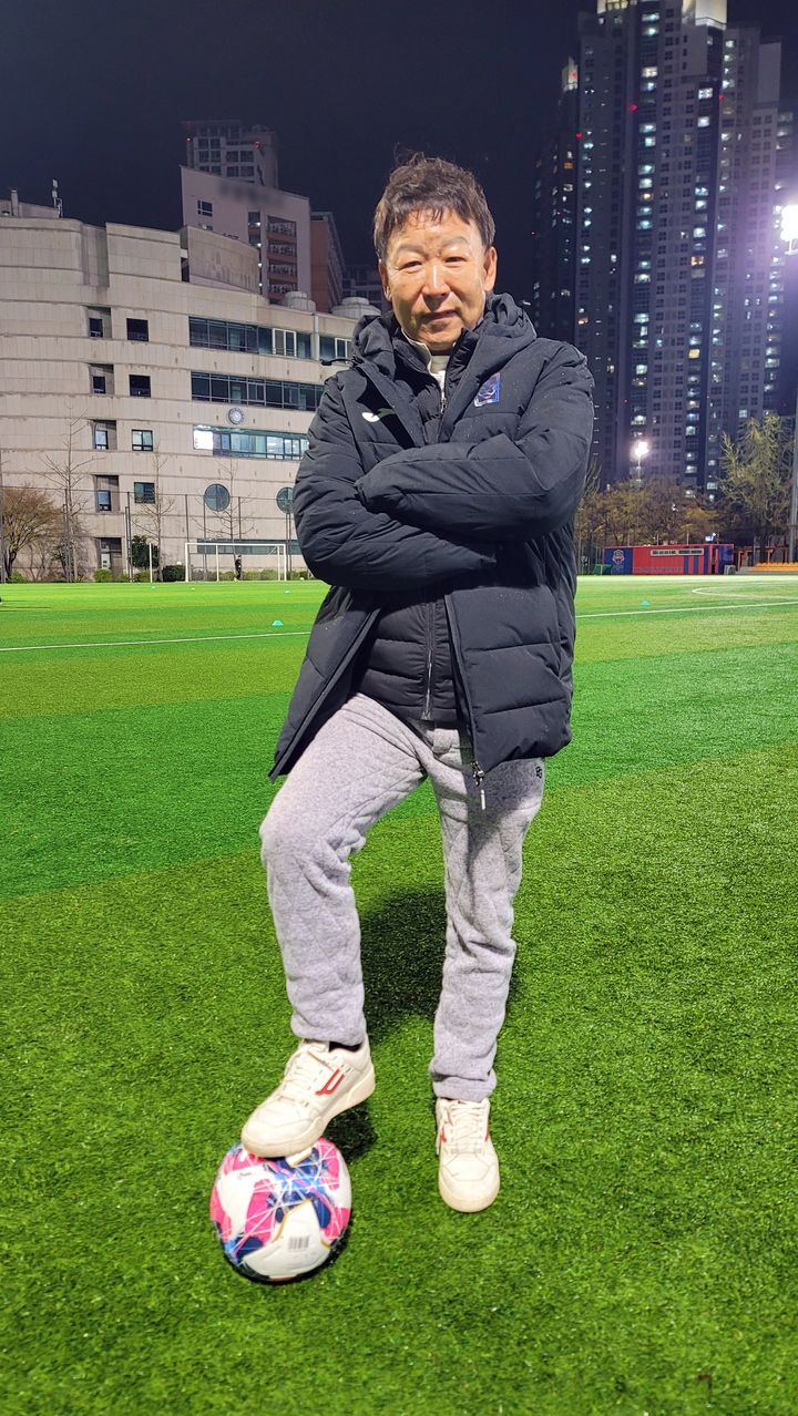 [수원=뉴시스] 박종대 기자 = 김병두 수원시축구협회장. 2025.04.15. pjd@newsis.com *재판매 및 DB 금지