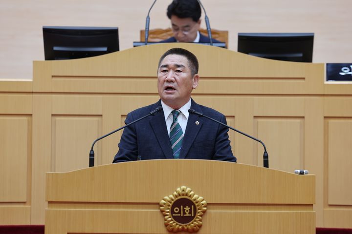발언하는 김성일 전남도의원. (사진=도의회 제공) *재판매 및 DB 금지