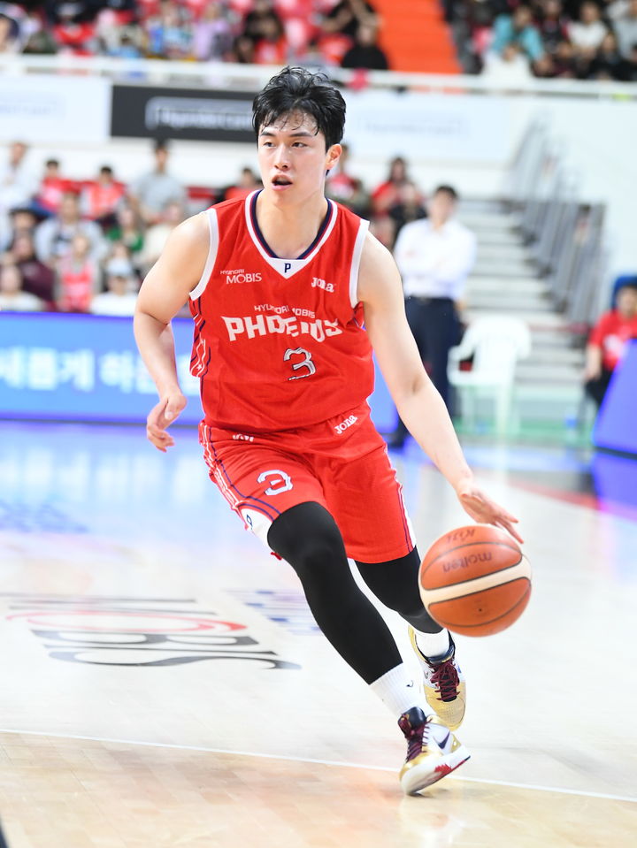 [서울=뉴시스] 프로농구 울산 현대모비스의 박무빈. (사진=KBL 제공) 