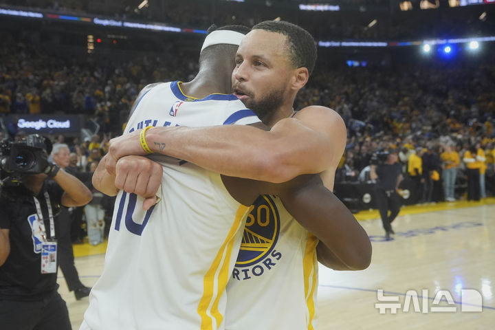 [샌프란시스코=AP/뉴시스] 미국프로농구(NBA) 골든스테이트 워리어스의 스테픈 커리. 2025. 4. 15.