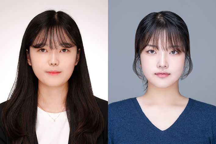 일반과정 연구책임자로 선정된 김효원 석사과정(왼쪽), 이유진 석사과정. (사진=동국대 제공) *재판매 및 DB 금지