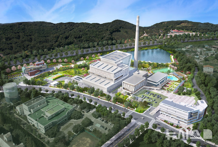 [김해=뉴시스] 경남 김해시 자원순환시설 현대화사업 조감도. (사진=김해시 제공) 2025.04.17. photo@newsis.com